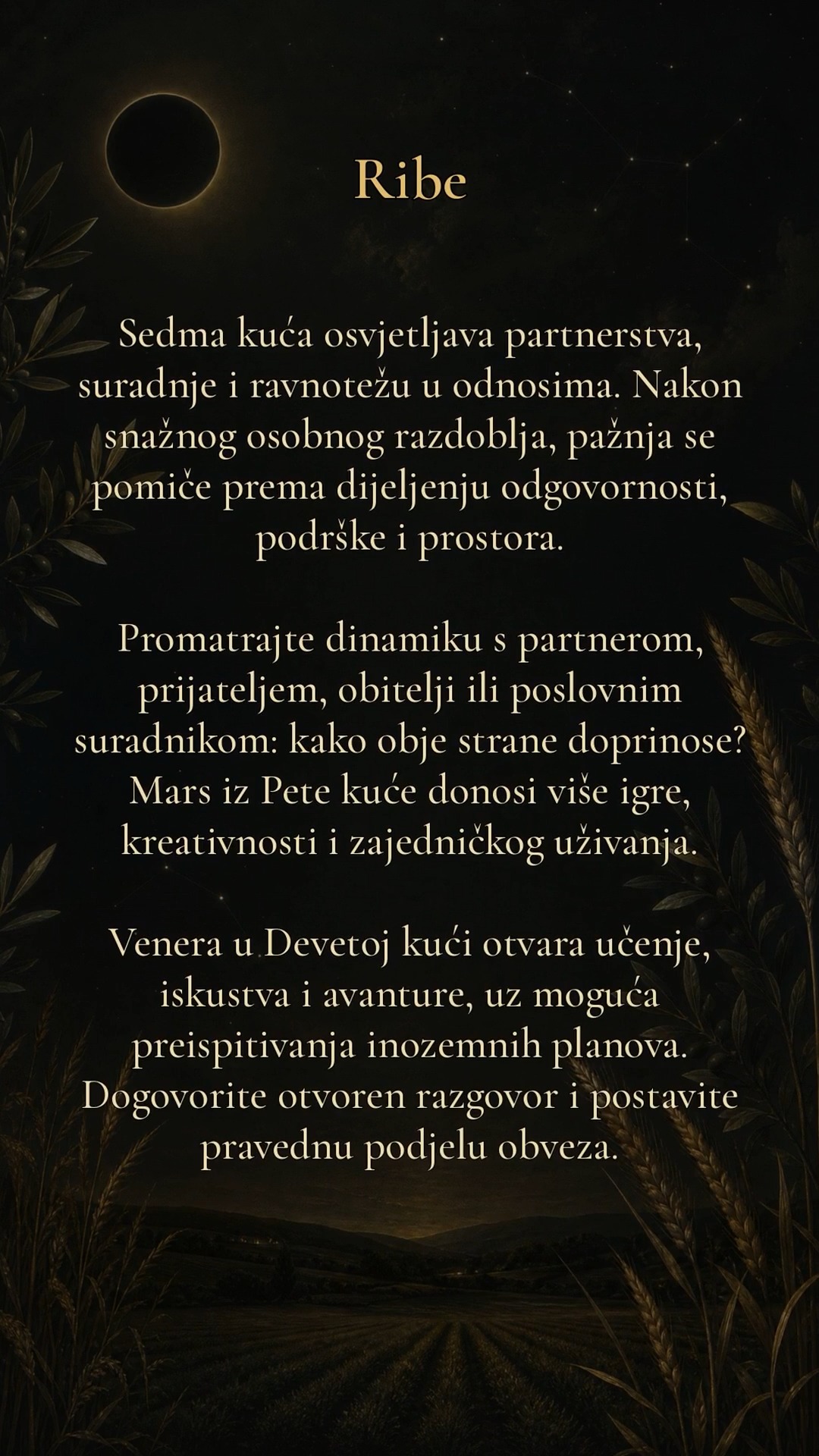 Mladi Mjesec u Djevici — ASC Vaga–Ribe