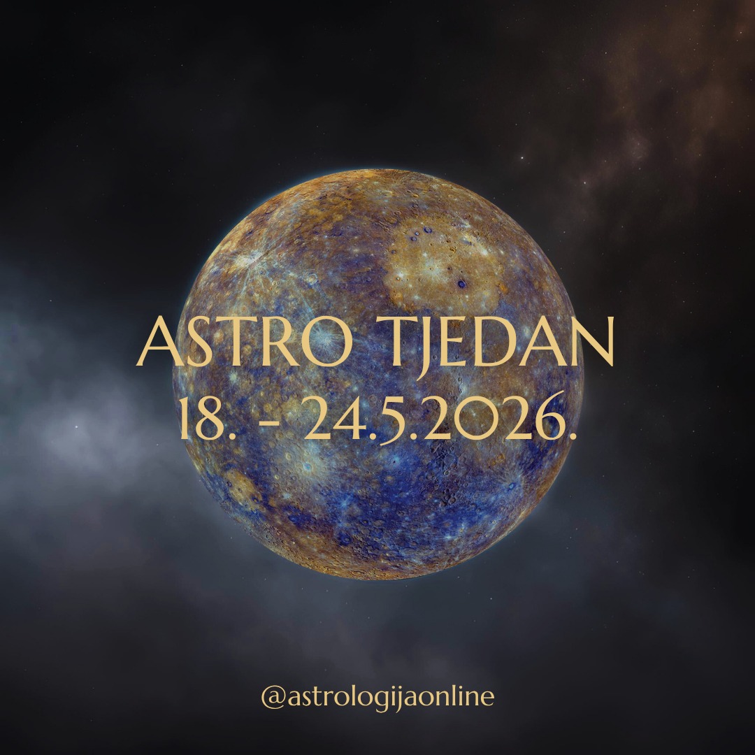 Astro tjedan: 18.–24.5.2026.

📅 18.5. ☿️♊ Merkur konjunkcija ♅♊ Uran
Nagli uvidi, ideje, brza komunikacija, neočekivani kontakti, putovanja i informacije koje mijenjaju perspektivu.
Raste nervoza - nesporazumi, problemi s dokumentima ili nagle promjene dogovora.
Dobro je za tehnologiju, online projekte, edukaciju, i nove ideje.
Oprez u prometu i s električnim uređajima.

📅 19.5.
☿️♊ Merkur sekstil 🔱♈ Neptun
Intuicija i sagledavanje šire slike.
Vrijeme je za pisanje, umjetnost, psihologiju, duhovni rad i kreativne projekte.
Pazite na idealizaciju i odlučivanje na temelju osjećaja.

♀️♋ Venera sekstil ♂️♉ Mars
Pojačane emocije, privlačnost, kreativnost i želja za povezivanjem.
Dobro je za odnose, suradnje, umjetnost i javne nastupe.
Mogući su pozitivni pomaci u ljubavi i financijama.

☿️♊ Merkur trigon ♇♒ Pluton
Dubina, koncentracija i potreba da dođete do srži.
Razgovori vode do važnih odluka ili promjene perspektive.
Dobro je za pregovore, istraživanja, financije, rad s dokumentima i rješavanje složenih pitanja.
Lakše prepoznajete manipulaciju i skrivene motive.

📅 21.5. ☀️♊ Sunce u Blizancima
Komunikacija, informacije, kontakti i mentalna aktivnost.
Više dinamike, kretanja i potrebe za promjenom.

📅 22.5.
♀️♋ Venera kvadrat 🔱♈ Neptun
Oprez u ljubavi i financijama.
Idealizacija odnosa, ljudi, i ulaženje u nejasne situacije.
Romantizacija je jaka što vodi u razočaranje.

☀️♊ Sunce konjunkcija ♅♊ Uran
Iznenađenja, nagle promjene, potreba za slobodom.
Budite fleksibilni, planovi se mijenjaju u hodu.
Vrijeme je za inovacije, tehnologiju, online projekte, i hrabre odluke na temelju drugačijeg pristupa.

☿️♊ Merkur sekstil 🪐♈ Saturn
Ozbiljnost, racionalnost i fokus.
Dobro je za poslovne razgovore, administraciju, planiranje, ugovore, institucije i konkretne odluke.
Lakše ćete organizirati obaveze i realno sagledavati stvari.

📅 23.5.
🌙♍ Mjesec u Djevici traži organizaciju i kontrolu, dok su naglašeni ♊ Blizanci raspršenost i promjene, pa ćete biti razapeti između potrebe za sigurnošću i želje za promjenom.
Nelagoda pokreće promjene koje vas vode van zone komfora.

∞
#AstrologijaDunjaFucak #AstrologijaOnline #Astrologija #AstroPrognoza #AstroSmjernice