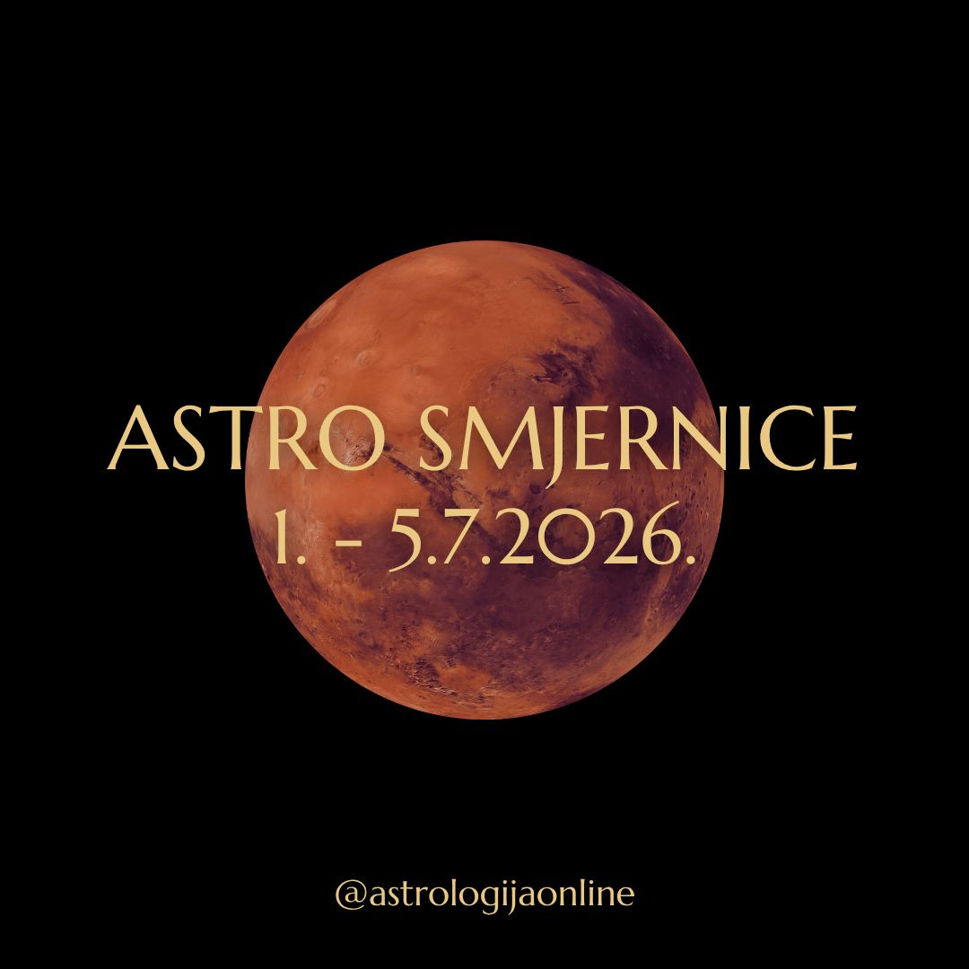 Astro smjernice: 1. - 5.7.2026.

📅 4.7. ♂️♊ Mars konjunkcija ♅♊ Uran (1. - 7.7.)
Nagle promjene, neočekivani događaji, originalne ideje i brze prilagodbe.
Dobro je za IT, nove tehnologije, tehničke i ezoterijske teme, ali nemojte upisivati nove edukacije dok je ☿️ 🔙♋ Merkur retrogradan.

Iznenadna poznanstva, putovanja, pomoć prijatelja, situacije koje su stajale mogu se pokrenuti, ali zbog retrogradnog Merkura okolnosti još nisu konačne.
Do 24.7. izbjegavajte potpisivanje važnih ugovora, konačna obećanja i odluke bez rezervnog plana.

Negativna strana – impulzivnost, nestrpljenje, nagle reakcije.
Lakše dolazi do sukoba, kršenja dogovora i brzopletih odluka zbog kojih ćete kasnije žaliti.
Kvarovi elektroničke opreme, auta, i rizik od prometnih nezgoda, požara i drugih iznenadnih događaja. Budite oprezni!

📅 5.7.
♂️♊ Mars sekstil 🔱♈ Neptun (1. - 8.7.)
Aspekt ublažava energiju konjunkcije s Uranom.
Intuicija je jača i lakše prepoznajete obmane, skrivene namjere i pogrešne procjene, ali je povežite s logikom da biste bili objektivni.

Dobro je za kreativnost, humanitarni rad, volontiranje, duhovnost, diskreciju.
Izbjegavajte spletkarenje, tajne dogovore i sumnjive poslove.
Oprezno s financijama, nemate sve informacije pa su moguće pogrešne procjene i financijski gubici.

♂️♊ Mars trigon ♇♒ Pluton (1. - 8.7.)
Koncentracija, odlučnost i sposobnost ostvarenja ciljeva.
Imat ćete više energije i lakše savladavati prepreke ako budete promišljeni i ustrajni.

Lakše vidite tuđe motive, što je prednost u pregovorima, vođenju ljudi i donošenju važnih odluka.
Dobro je vrijeme za lidere, poduzetnike, i one koji pregovaraju s institucijama i utjecajnim osobama, kao i za porezna, financijska i administrativna pitanja, i fizičku aktivnost.

∞
#AstrologijaDunjaFucak #AstrologijaOnline #Astrologija #AstroPrognoza #AstroSmjernice