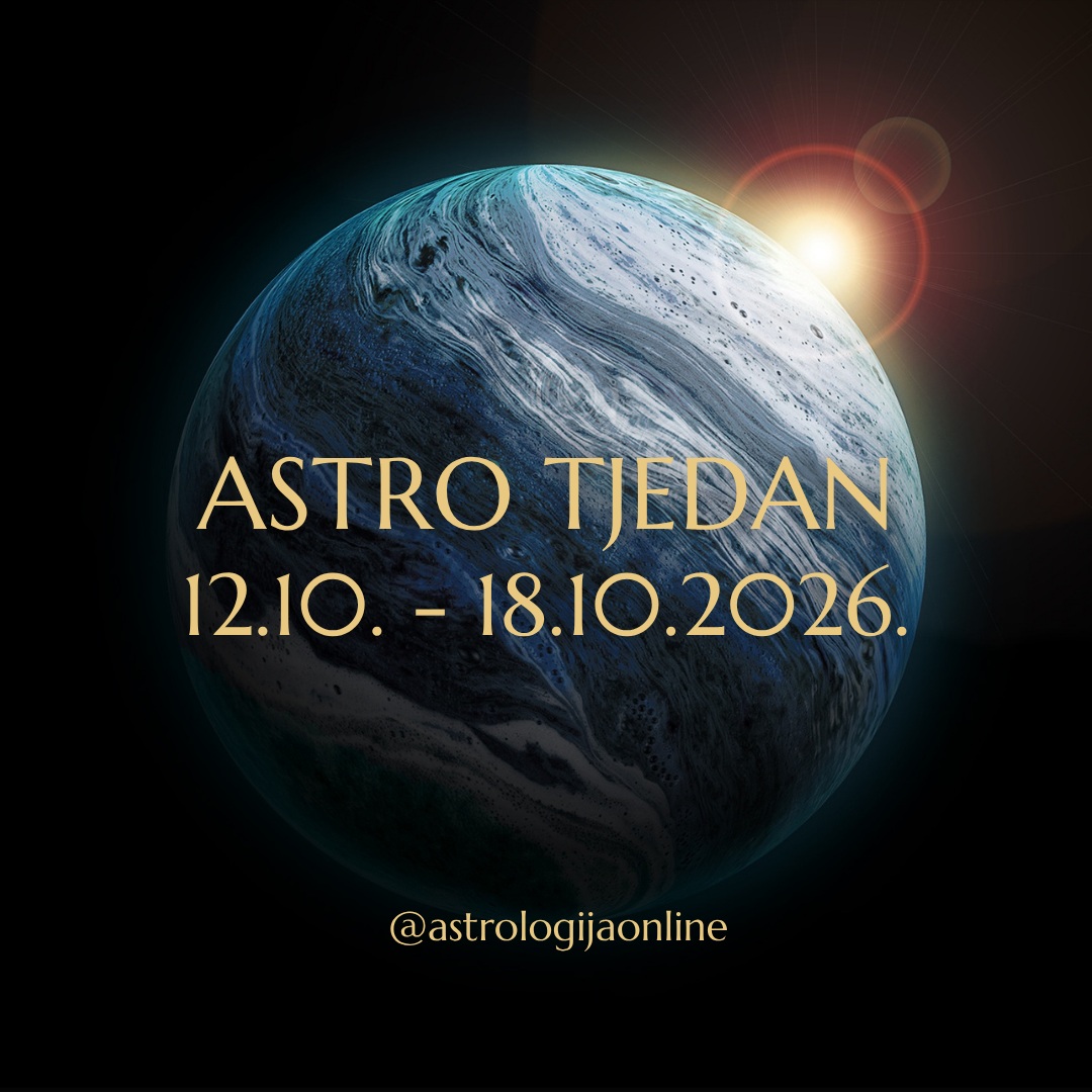 ASTRO SMJERNICE | 12. – 18. LISTOPADA 2026.

Ovaj tjedan donosi priliku da se pokrenu važna pitanja, dovrše započeti poslovi i naprave konkretni pomaci. Najpovoljniji aspekti podržavaju napredak, ali traže promišljene odluke, disciplinu i dobru organizaciju.

12. listopada
Mjesec u Škorpionu pojačava potrebu za rješavanjem otvorenih pitanja. Iskoristite dan za razgovore i odluke koje ste odgađali.

13. listopada
Mjesec je veći dio dana u praznom hodu. Usporite, ostavite si prostora za odmor i dovršite ono što je već započeto.

14. listopada
Mjesec u Strijelcu potiče optimizam, učenje i širenje vidika. Dobar je trenutak za planiranje i razmišljanje o novim mogućnostima.

15. listopada – ☀️ Sunce sekstil ♃ Jupiter
Jedan od povoljnijih dana u tjednu. Aspekt podržava napredak, korisne kontakte, obrazovanje, poslovne dogovore i dobivanje pomoći ili priznanja. Važno je ne pretjerivati s ambicijama i troškovima.

16. listopada – ♂️ Mars trigon ♄ Saturn
Disciplina, strpljenje i organizacija pomažu da trud donese konkretne rezultate. Povoljan je trenutak za dugoročne planove, financijsko uređenje i poslove koji zahtijevaju koncentraciju. ♇ Pluton kreće direktno, pa se promjene koje su se dosad odvijale u pozadini mogu početi vidjeti i izvana.

17. listopada
Mjesec u Jarcu stavlja naglasak na odgovornost, obveze i praktične ciljeve. Usmjerite energiju na ono što je doista važno.

18. listopada – Prva četvrt Mjeseca
Vrijeme je za provjeru planova započetih oko mladog Mjeseca u Vagi. Ako se pojave prepreke, nemojte odmah odustati, nego prilagodite pristup.

PORUKA TJEDNA:
Ono čemu pristupite strpljivo, organizirano i s jasnim ciljem može donijeti trajnije rezultate. Birajte svoje prioritete i ne rasipajte energiju na ono što vam ne donosi stvarnu vrijednost.

#AstrologijaDunjaFucak #AstrologijaOnline #AstroSmjernice #AstroPrognoza #Listopad2026 #SunceJupiter #MarsSaturn #Pluton #Astrologija