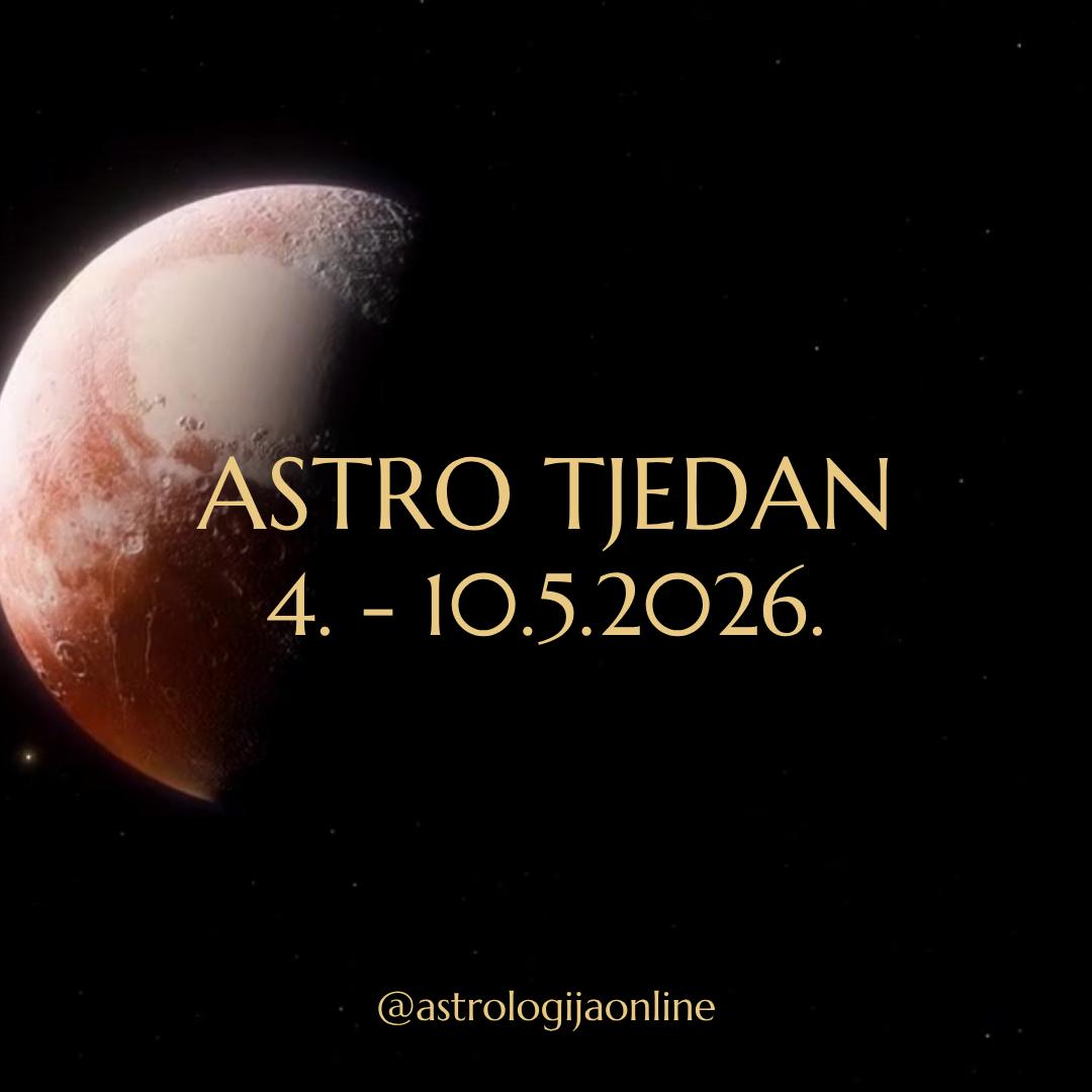 Astro tjedan: 4. – 10.5.2026.

📅 Ponedjeljak 4.5.
🌙♐ Mjesec u Strijelcu pojačava potrebu za kretanjem, širenjem i donošenjem odluka.
Još je aktivna energija punog 🌕♏ Mjeseca u Škorpionu pa dolazi do razotkrivanja situacija koje su bile skrivene.
♂️♈ Mars kvadrat ♃♋ Jupiter potiče impulzivnost.
📍 Ne donosite odluke pod pritiskom i ne reagirajte prije nego sagledate širu sliku.

📅 Utorak 5.5.
🌙♑ Mjesec u Jarcu donosi potrebu za kontrolom i stabilnošću, ali je dan izuzetno napet zbog:
♂️♈ Mars kvadrat ♃♋ Jupiter – ambicija i želja za djelovanjem, ali i sklonost pretjerivanju i precjenjivanju mogućnosti. Vidjet ćete širu sliku, ali ćete zanemarivati detalje.
☿️♉ Merkur kvadrat ♇♒ Pluton – intenzivni razgovori, sukobi mišljenja i kontrola kroz komunikaciju.
📍 Ne ulazite u sukobe, pazite na informacije i način komunikacije, izbjegavajte manipulaciju i ekstremne stavove.
Možete puno toga pokrenuti, ali i pogriješiti ako nema kontrole.

📅 Srijeda 6.5.
♇♒🔙 Pluton kreće retrogradno – kreću duboki unutarnji procesi
U fokus će doći teme kontrole, moći i potisnutih obrazaca. Promjene koje se događaju još nisu vidljive, ali imaju dugoročni efekt.
📍 Ne forsirajte vanjske promjene, nego se fokusirajte na razumijevanje i unutarnju analizu.

📅 Četvrtak 7.5.
🌙♑ Mjesec u Jarcu stabilizira energiju i stavlja fokus na obveze, strukturu i konkretno.
📍 Organizirajte stvari, obveze dovedite u red, smanjite tempo.

📅 Petak 8.5.
🌙♒ Mjesec ulazi u Vodenjaka
📍 Distanca, racionalnost, sagledavanje situacije bez unutarnjeg naboja.
Otpustite ono što ne funkcionira i ne forsirajte nastavak nečega što nema realnu osnovu.

📅 Subota 9.5.
Napravite realnu procjenu:
Što je u zadnja 3 tjedna imalo smisla?
Gdje ste potrošili resurse bez rezultata?
Što trebate prilagoditi ili završiti?

📅 Nedjelja 10.5.
🌙♓ Mjesec navečer ulazi u Ribe i donosi olakšanje nakon intenzivnog tjedna.
Sekstil ☀️♉ Sunca i ♃♋ Jupitera (11.5.) ublažava napetost i vraća osjećaj smjera.
📍 Povucite se i integrirajte sve što se dogodilo kroz tjedan.

∞
#AstrologijaDunjaFucak #AstrologijaOnline #Astrologija #AstroPrognoza #AstroSmjernice