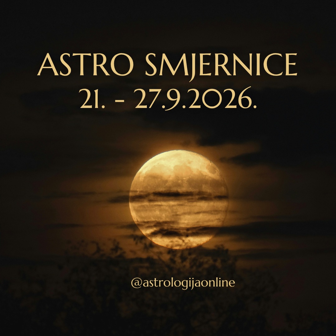Astro smjernice: 21.-27.9.2026.

21.8. ☿️ Merkur sekstil ♃ Jupiter
Prilika za dobre vijesti, jasne dogovore i plodne razgovore.
Idealno vrijeme za ugovore, pregovore, putovanja i učenje.
Iskoristite dan za sve od čega očekujete povoljan ishod.

22.9. ☉ Sunce ulazi u Vagu – ravnodnevnica
Dan i noć u ravnoteži. Počinje kardinalna sezona.
Fokus na odnose, sklad i nove početke.
Dobar dan za balans između davanja i primanja.

23.9. Vaga sezona, Mjesec u zračnom znaku
Analitičnost je pojačana, misli lete.
♀️ Venera usporava pred retrogradni hod – osjetite prve naznake.
Dajte si prostora za razmišljanje, ali ne zaboravite i osjećati.

24.9. Mjesec u Ribama
Pojačana empatija i osjetljivost.
♀️ Venera šalje nježnost Mjesecu – sve teče lakše.
Dobar dan za brigu o sebi i drugima.

25.9. ☉ Sunce opozicija ♆ Neptun
Percepcija je zamagljena, informacije nepotpune.
Ne žurite sa zaključcima, pričekajte dodatne podatke.
Oprez s novim ljudima i sumnjivim ponudama – mašta i kreativnost su pojačane.

26.9. 🌕 Pun Mjesec u Ovnu + ☉ Sunce trigon ♇ Pluton
Najintenzivniji dan tjedna – istina izlazi na vidjelo.
Otkrivaju se granice u odnosima, iluzije i tajne postaju vidljive.
Njegujte ono što cijenite, odvagnite riječi, izbjegavajte ishitrene odluke.

27.9. ♂️ Mars ulazi u Lava
Odbacujemo oklop, otvaramo se novoj energiji.
Djelovanja postaju življa, poletnija.
Krenite prema onome za što ste se pripremali.

#AstrologijaDunjaFucak #AstrologijaOnline #Astrologija #AstroPrognoza #AstroSmjernice