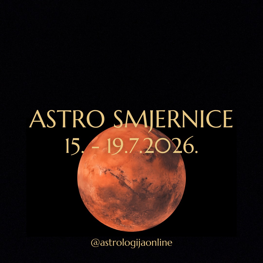 Astro smjernice: 15. - 19.7.2026.

📅 15.7.
I dalje je jaka energija 🌑♋ mladog Mjeseca, a započinje period rijetke astrološke konfiguracije - Barbaultova košara – ♃♌ Jupiter, ♅♊ Uran, 🔙🔱♈ Neptun i 🔙♇♒ Pluton nalaze se na sličnim stupnjevima i stvaraju skladnu povezanost.
Ova konfiguracija ima vrhunac 19.-20.7. i najavljuje početak važnih društvenih i globalnih promjena, te postepeno napuštanje obrazaca koji su se stvarali od 2020. godine.

📅 16.7. 🌙 Mjesec u praznom hodu
Manjak energije, motivacije ili koncentracije. Usporite, odmorite se ako možete i dopustite da se stvari razvijaju prirodnim tijekom.

📅 17.7.
🌙♍ Mjesec u Djevici usmjerava pažnju na detalje, organizaciju i svakodnevne obveze. Lakše ćete uočavati što treba popraviti, dovršiti ili reorganizirati.
Sredite dom, administraciju, i bavite se poslovima koji traže preciznost i urednost.

📅 18.7. Barbaultova košara (do 21.7.)
Francuski astrolog André Barbault je smatrao da ovakav raspored planeta donosi duboke društvene promjene, rušenje zastarjelih obrazaca i postupnu izgradnju novih sustava i vrijednosti.

Na osobnoj razini – dugoročno planiranje i promjena životne perspektive. Razmislite što želite promijeniti u svom životu i počine graditi temelje.

📅 19.7. ♂️♊ Mars sekstil 🪐♈ Saturn (do 23.7.)
Trudom, radom, disciplinom i upornošću možete ostvariti značajne rezultate u profesionalnom životu.
Dobro je vrijeme za rješavanje pitanja s nadređenima, poslovnim partnerima, državnim institucijama, te za administrativne i službene poslove.

Aspekt pogoduje poslovima vezanim uz komunikaciju, obrazovanje, izdavaštvo, novinarstvo, trgovinu i razmjenu informacija – ali uspjeh neće doći sam od sebe, morate raditi planski, organizirano, i korak po korak.
Profesionalnost, preciznost i marljivost mogu donijeti priznanje, bolje odnose s nadređenima i lakše ostvarenje poslovnih ciljeva.

S obzirom na predstojeće događaje „na nebu“, strpite se s pokretanjem planova i donošenjem važnih odluka, bolji period dolazi nakon 24.7.

∞
#AstrologijaDunjaFucak #AstrologijaOnline #Astrologija #AstroPrognoza #AstroSmjernice