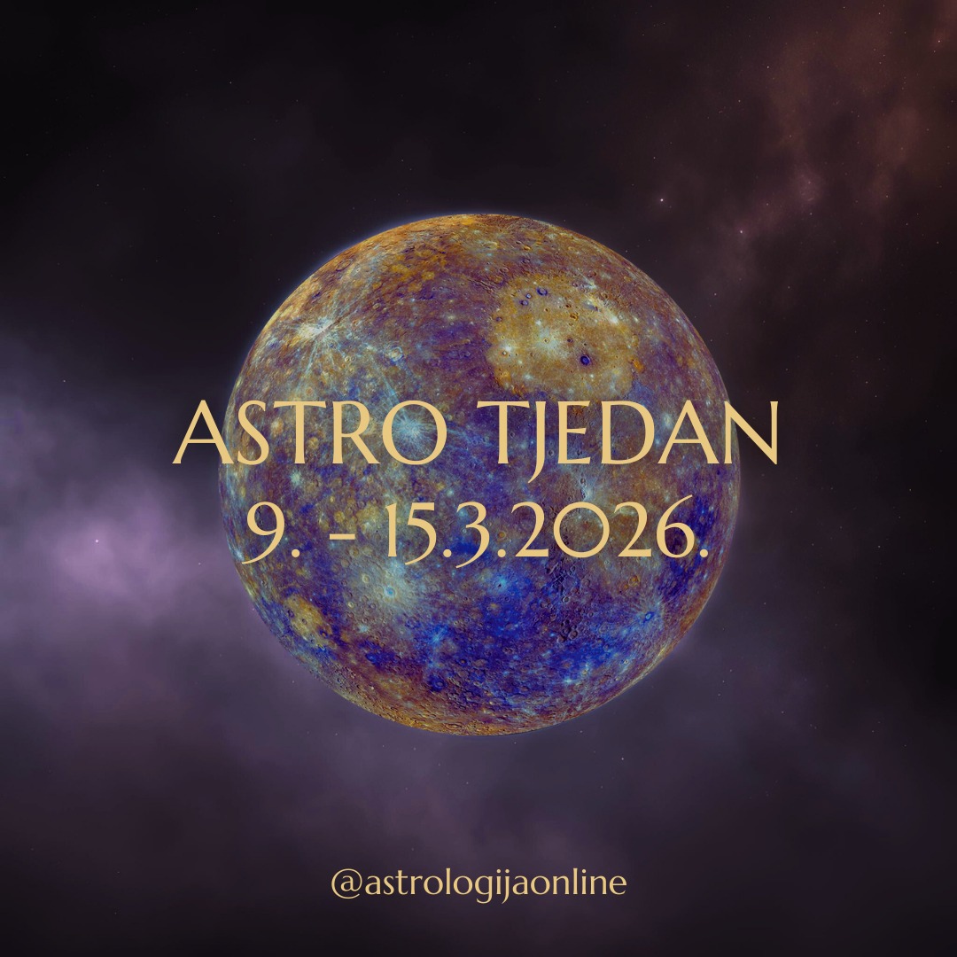 Astro tjedan: 9. – 15.3.2026.

🔙☿️♓ Merkur trigon ♃♋ Jupiter (do 13.3.)
Iskoristite početak tjedna za nastavak pregovora, rješavanje dugogodišnjih pravnih pitanja, ponovni razgovor s nadređenima ili institucijama – sad možete doći do rezultata.
Idealno je vrijeme za jačanje veza s prijateljima i partnerima, kao i za povratak obrazovanju ili usavršavanju.

♀️♈ Venera sekstil ♇♒ Pluton (do 13.3.)
Pojačava se privlačnost, strast i romantika. Osjećaji su intenzivniji što vodi do veće intimnosti, ali i do ljubomore i posesivnosti. Budite svjesni ovih emocija.
Dobar je period za rješavanje zajedničkih financija, poreza ili nasljedstva.
Nove romanse mogu djelovati jako ozbiljno, ali teško da će potrajati – nemojte žrtvovati stabilne veze zbog iznenadne strasti.

🔙☿️♓ Merkur konjunkcija ♂️♓ Mars (do 11.3.)
Na kraju tjedna – ubrzanje.
Više kontakata, putovanja i intenzivnih rasprava.
Ovo je izvrsno za mentalni rad i složene teme, ali donosi i veliku nervozu. Bit će impulzivnosti i razdražljivosti, pa bi i najmanja sitnica mogla dovesti do sukoba. Pazite što govorite i izbjegavajte svađe.
Posebno oprezni budite u prometu.

📅 Najbolji dan u tjednu je ponedjeljak 9.3., bit će najkonstruktivniji pa ga iskoristite za važne razgovore i dogovore.
Trigon Merkura i Jupitera će olakšati komunikaciju, pregovore i učenje, prije nego što Merkur i Mars krajem tjedna unesu intenzivnu i konfliktnu energiju.

📍 Ovog tjedna očekujte intenzitet u komunikaciji i odnosima. S jedne strane nudi vam se prilika za rješavanje starih problema i produbljivanje veza, a s druge postoji opasnost od sukoba zbog nepromišljenih riječi i impulzivnih reakcija. Budite taktični, strpljivi, i izbjegavajte nepotrebne rasprave – pogotovo krajem tjedna.

∞
#AstrologijaDunjaFucak #AstrologijaOnline #Astrologija #AstroPrognoza #AstroSmjernice