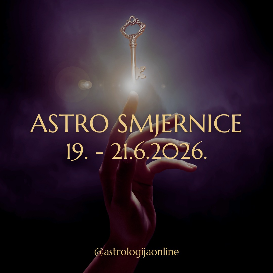 Astro smjernice: 19. - 21.6.2026.

📅 19.6. ⚷ ♉ Kiron u Biku
Nakon skoro 50 godina Kiron ulazi u Bika i počinje novo dugoročno razdoblje kolektivnog i osobnog iscjeljivanja.
Kiron ⚷ ♈ u Ovnu je u fokusu imao identitet, samostalnost, hrabrost i borbu za vlastito mjesto u svijetu, a ulaskom u ⚷ ♉ Bika fokus prelazi na pitanja osobne vrijednosti, sigurnosti, financija, materijalne stabilnosti, tijela i odnosa prema prirodi.

U godinama koje dolaze preispitivat ćete što vam daje osjećaj sigurnosti, i koliko osobnu vrijednost povezujete s novcem, imovinom ili vanjskim postignućima. Mnogi od vas će raditi na iscjeljenju samopoštovanja, osjećaja zasluživanja, financijskoj sigurnosti i odnosu prema vlastitim talentima.

Kolektivno, u fokus dolaze ekonomija, resursi, poljoprivreda, održivost, hrana, nekretnine, i upravljanje prirodnim bogatstvima.

Ovaj vas tranzit gura da izgradite zdraviji odnos prema novcu, tijelu i vlastitim vrijednostima, te da sigurnost počnete graditi iznutra, a ne isključivo kroz vanjske okolnosti.

📅 20.6.
Lakše ćete povezivati intuiciju i praktičnost, ideje od proteklih dana krenite pretvarati u konkretne planove.
Dobar je trenutak za donošenje promišljenih poslovnih odluka, pogotovo ako imate dovoljno informacija.
Moguće su spoznaje vezane uz financije, posao ili dugoročne ciljeve. Ne žurite, ali nemojte ni odgađati ono što već dugo planirate.

📅 21.6. Ljetni solsticij
☀️♋ Sunce ulazi u Raka i kreće period brižnosti, osjećaja, obitelji i emocionalne povezanosti.
Energija donosi više empatije, nježnosti i potrebe za sigurnošću.
Istovremeno, ☀️♋ Sunce je u sekstilu s ⚷ ♉ Kironom, a to može pomoći ublažavanju starih emocionalnih rana i donijeti osjećaj unutarnjeg iscjeljenja i prihvaćanja prošlih iskustava.

∞
#AstrologijaDunjaFucak #AstrologijaOnline #Astrologija #AstroPrognoza #AstroSmjernice