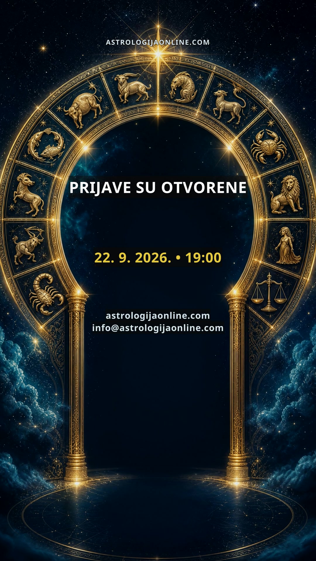Što polaznici kažu nakon učenja astrologije?

„Dobila sam puno više. Ovo je početak jednog puta koji se pretvara u strast.”

„Učenje astrologije pomoglo mi je da samu sebe bolje razumijem.”

Na početnom online tečaju astrologije učimo na natalnim kartama polaznika. Tako se astrološko znanje od početka povezuje s konkretnim životnim temama, obrascima i potencijalima.

Nakon svakog predavanja na e-mail dobivate lekciju i snimku predavanja.

POČETNI ONLINE TEČAJ ASTROLOGIJE
Početak: 22. 9. 2026. u 19:00
Online putem Zooma
Voditeljica: Dunja Fućak

Prijave su otvorene.
Program i prijave: astrologijaonline.com/shop/pocetna/
E-mail: info@astrologijaonline.com

#astrologija #tecajastrologije #skolaastrologije #natalnakarta #onlineedukacija #astrologijaonline #dunjafucak